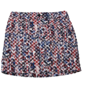 Christopher & Banks Red/Blue Skort Size 8